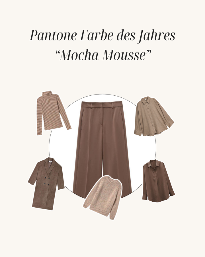 Mocha Mousse: So integrierst du die Pantone-Farbe des Jahres 2025 in deinen Look