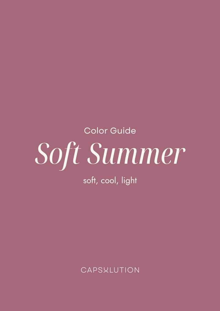 Soft Summer Guide - capsulution